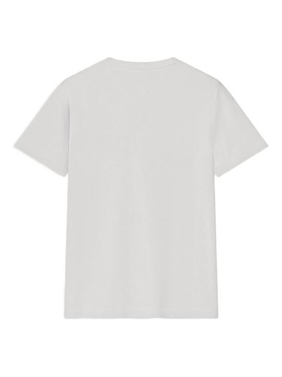 26FW 메종키츠네 폭스 헤드 레귤러 폴로 티셔츠 PW00113KJ7026WHITE - MAISON KITSUNE