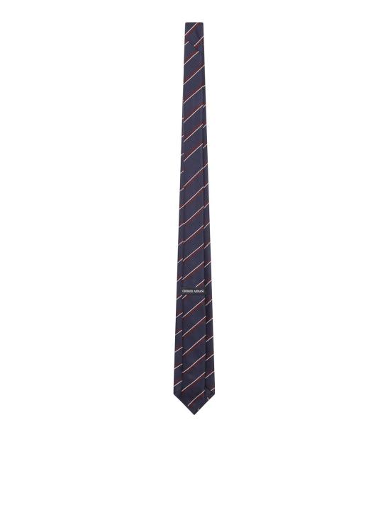 26FW 조르지오 아르마니 넥타이 GM000802TE22447FB065 BLUE - GIORGIO ARMANI