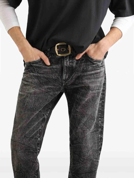 26FW 돌체앤가바나 스트레이트 팬츠 GY07CDG8PI6S9001 BLACK - DOLCE & GABBANA