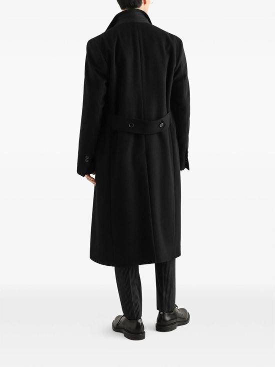 26FW 돌체앤가바나 스트레이트 팬츠 GY07CDG8PI6S9001 BLACK - DOLCE & GABBANA