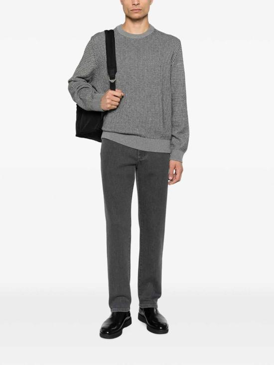 26FW 캘빈클라인 스웨터 LV04LH310GP7EMEGRE GREY - CALVIN KLEIN