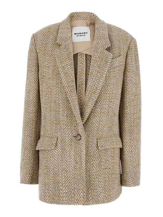 26FW 이자벨마랑에뚜왈 자켓 VE0767FAD3E02E90BE NUDE NEUTRALS