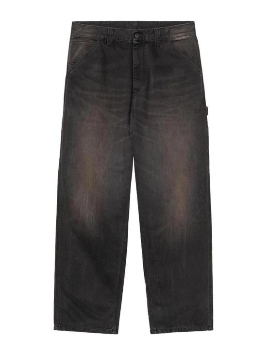 26FW 칼하트 스트레이트 팬츠 I034871890R BLACK