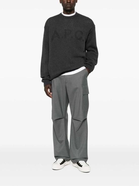 26FW 아페쎄 스웨터 WOATJH23506PLC GREY - A.P.C.