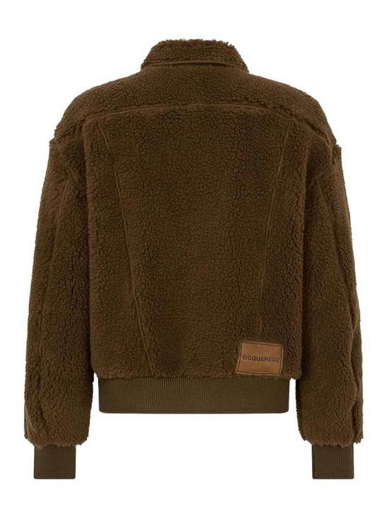26FW 디스퀘어드2 자켓 S25602S74AM1719136 BROWN - DSQUARED2