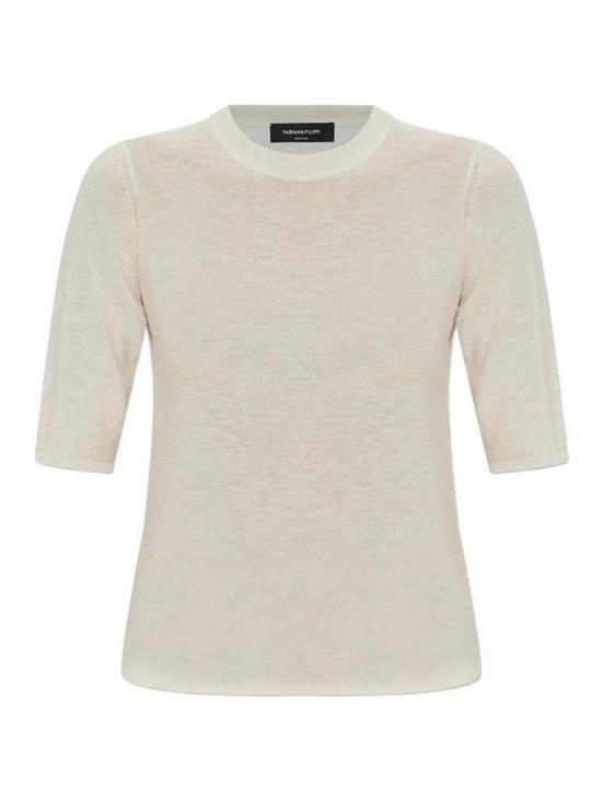26FW 파비아나 필리피 탑 MAD216F092D7220142 BEIGE