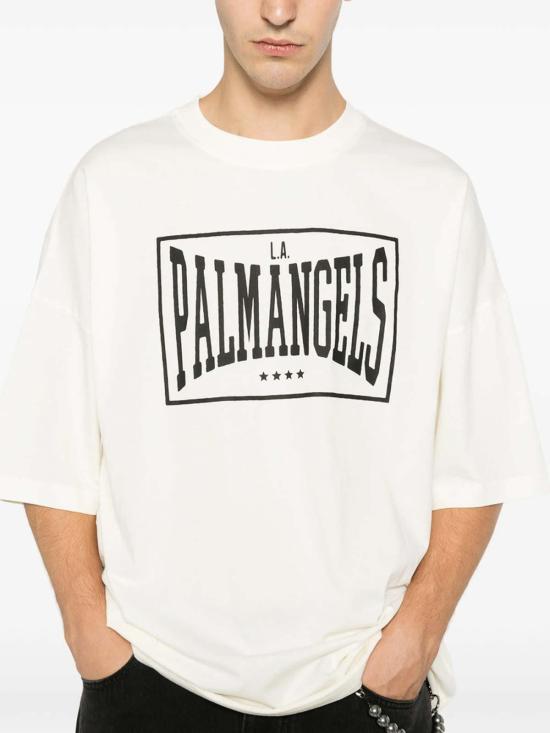 26FW 팜앤젤스 반팔 티셔츠 PAMAA003JR0040310 WHITE - PALM ANGELS