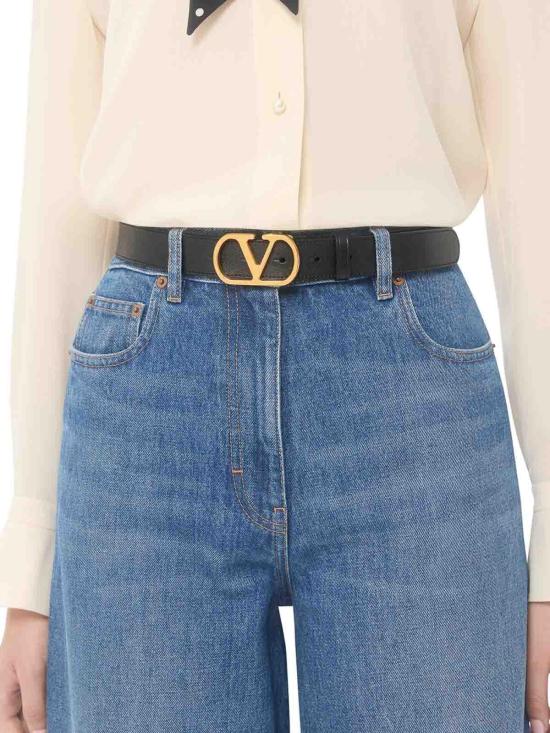 26FW 발렌티노 가라바니 벨트 9W0T0SM3ZDM0NO BLACK - VALENTINO GARAVANI