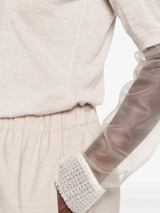 26FW 파비아나 필리피 탑 MAD216F006M3190167 NUDE NEUTRALS - FABIANA FILIPPI