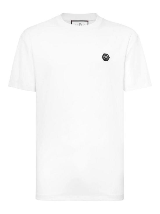 26FW 필립 플레인 반팔 티셔츠 MTK8740PJY002N01 WHITE