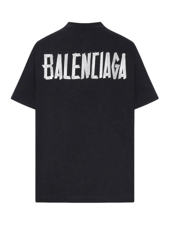 26FW 발렌시아가 반팔 티셔츠 871733TVVE41000 BLACK - BALENCIAGA