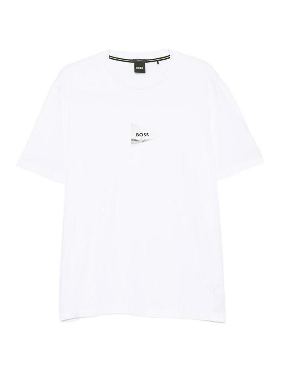 26FW 휴고보스 반팔 티셔츠 50564740100 WHITE
