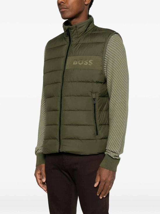26FW 휴고보스 패딩 조끼 50518375347 GREEN - HUGO BOSS