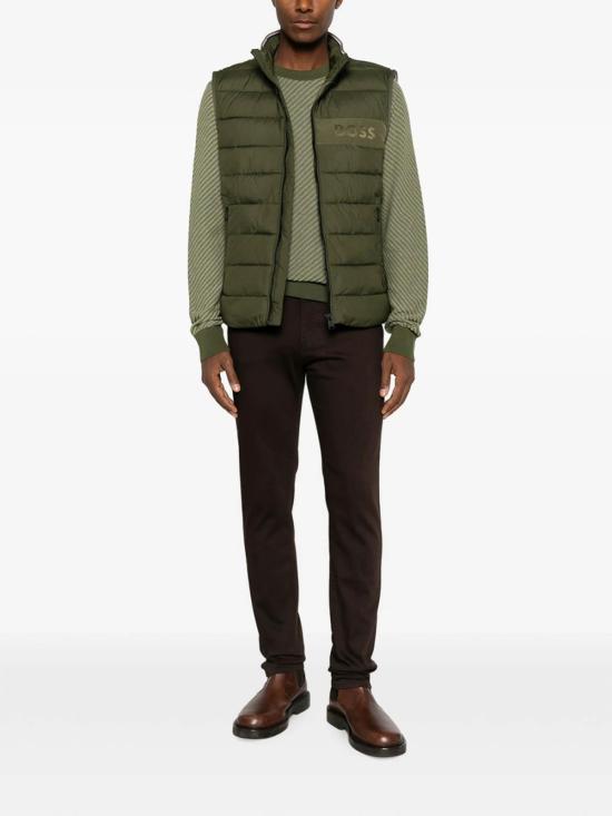 26FW 휴고보스 패딩 조끼 50518375347 GREEN - HUGO BOSS