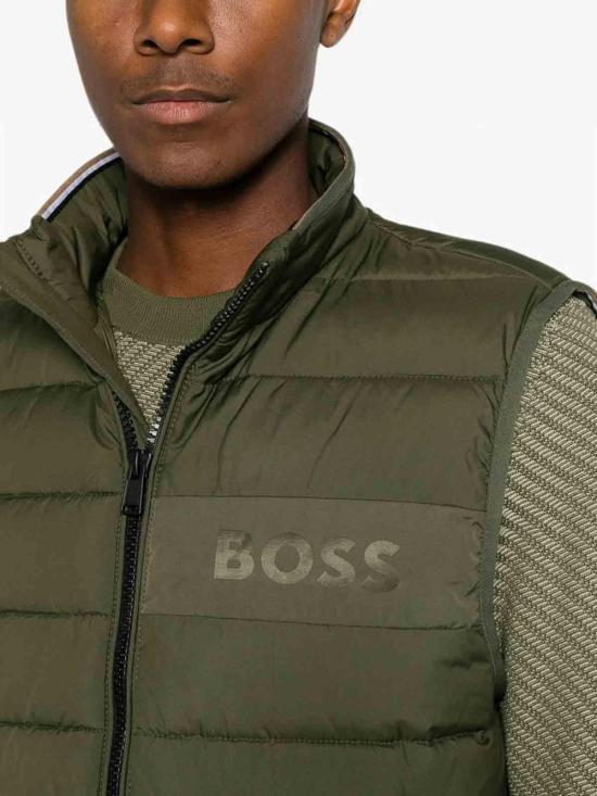 26FW 휴고보스 패딩 조끼 50518375347 GREEN - HUGO BOSS