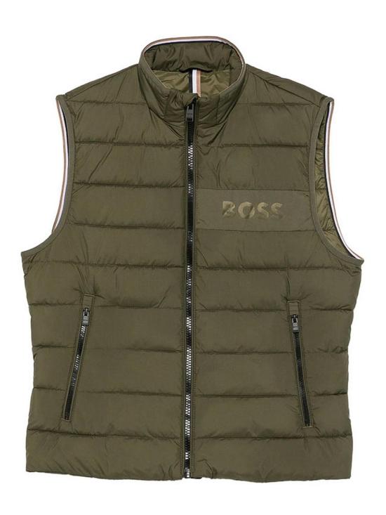 26FW 휴고보스 패딩 조끼 50518375347 GREEN