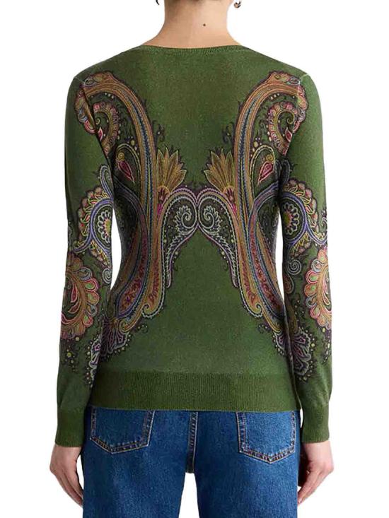 26FW 에트로 탑 WRKE0024AK171X0893 GREEN - ETRO