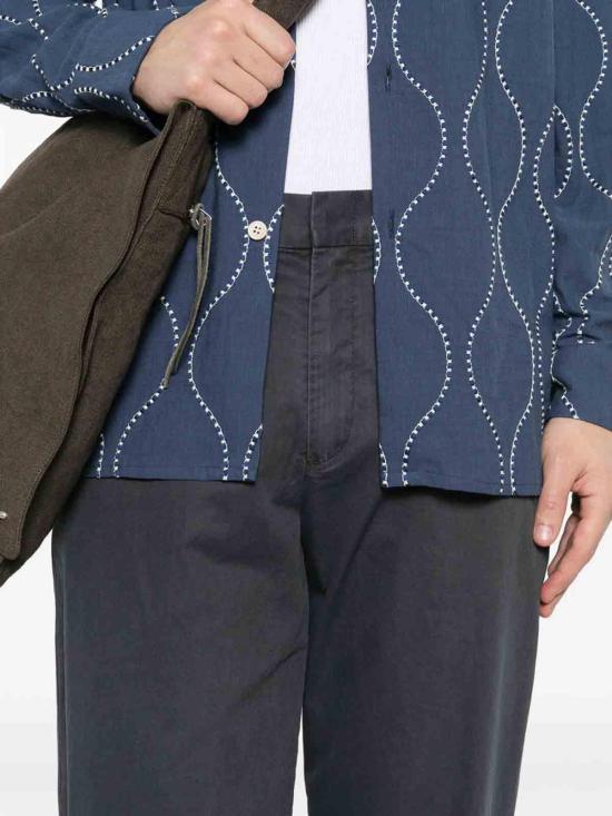 26SS 삼소앤삼소 스트레이트 팬츠 15717SANOAHBKOLI BLACK - SAMSOE SAMSOE