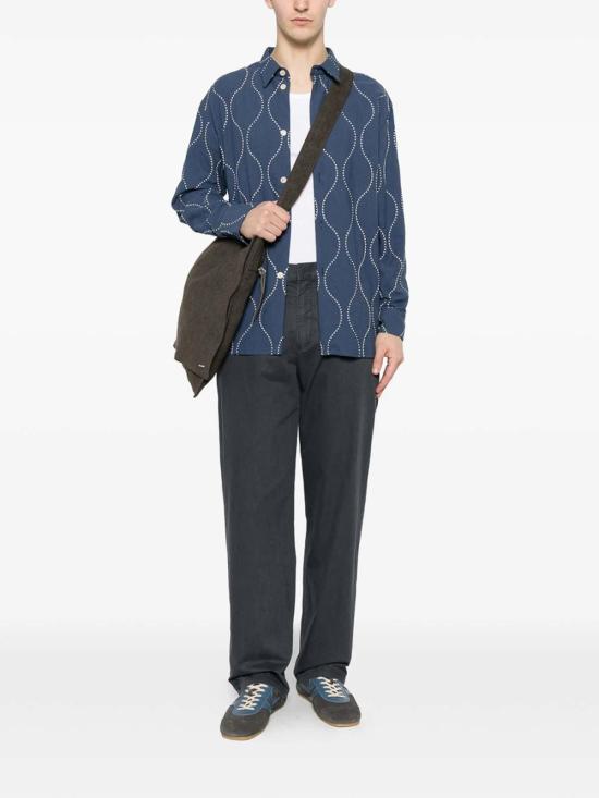 26SS 삼소앤삼소 스트레이트 팬츠 15717SANOAHBKOLI BLACK - SAMSOE SAMSOE