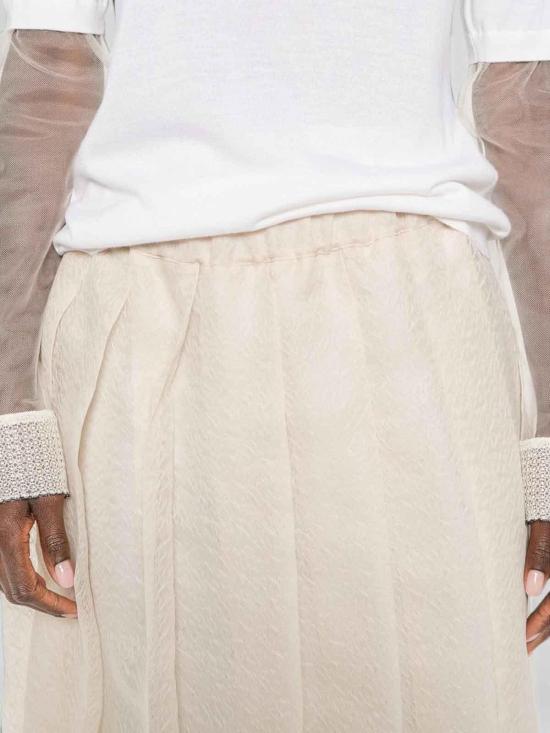 26FW 파비아나 필리피 미디 스커트 GND216F345M3120145 NUDE NEUTRALS - FABIANA FILIPPI