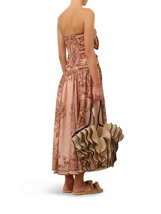 26FW 짐머만 미디 스커트 8062DSS261PPSF PINK - ZIMMERMANN