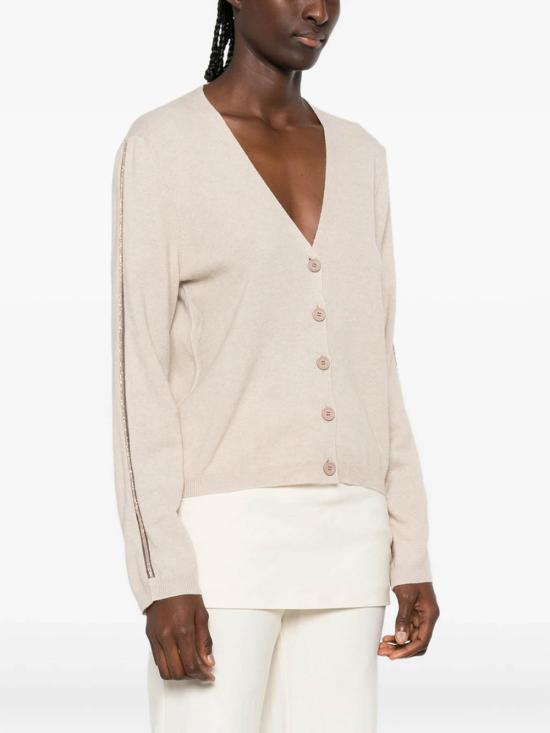 26FW 파비아나 필리피 가디건 MAD216F384M2810167 BEIGE - FABIANA FILIPPI