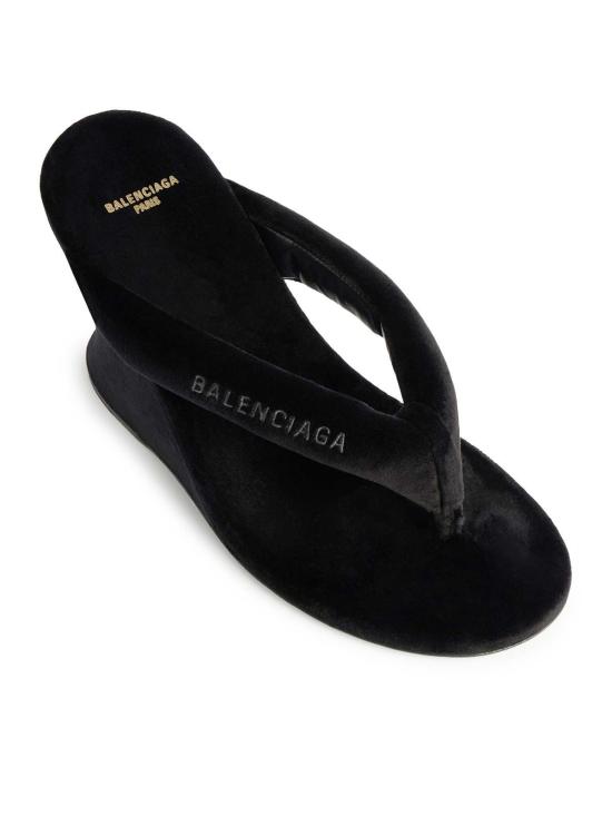 26FW 발렌시아가 가에타 웨지 텅 876727WCDQ01000 BLACK - BALENCIAGA