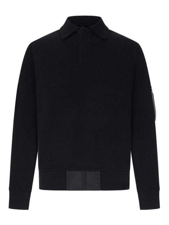 26FW 사카이 폴로 티셔츠 2604129M001 BLACK
