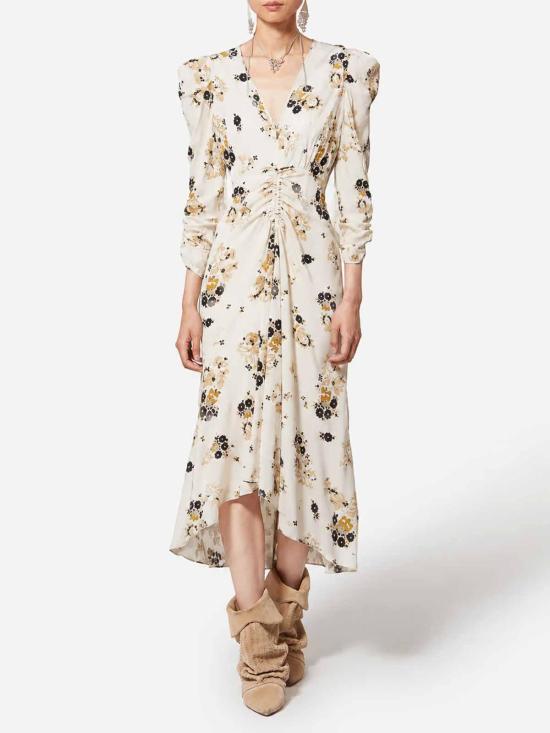 26FW 이자벨마랑 미디 스커트 RO0011FAD3J07I23EC NUDE NEUTRALS - ISABEL MARANT