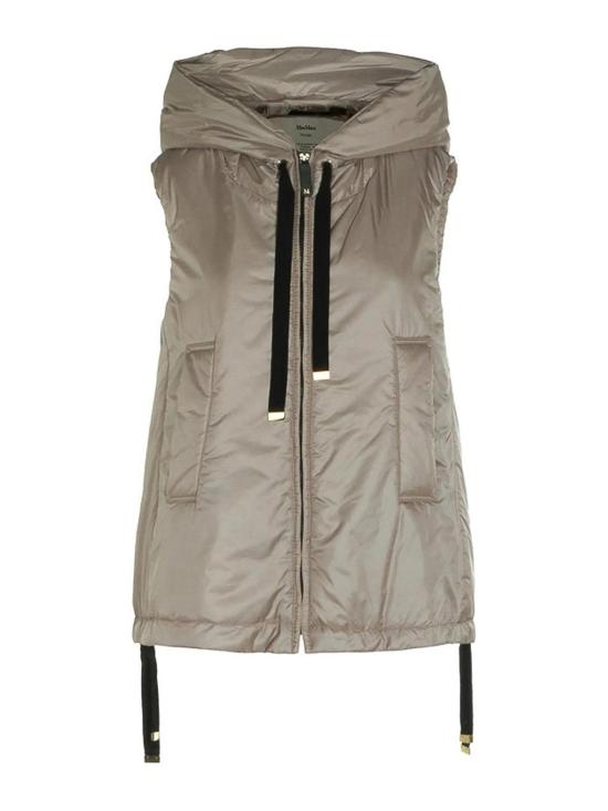 26FW 막스마라 더 큐브 그린고 발수 조끼 패딩 GREENGO025090 BROWN
