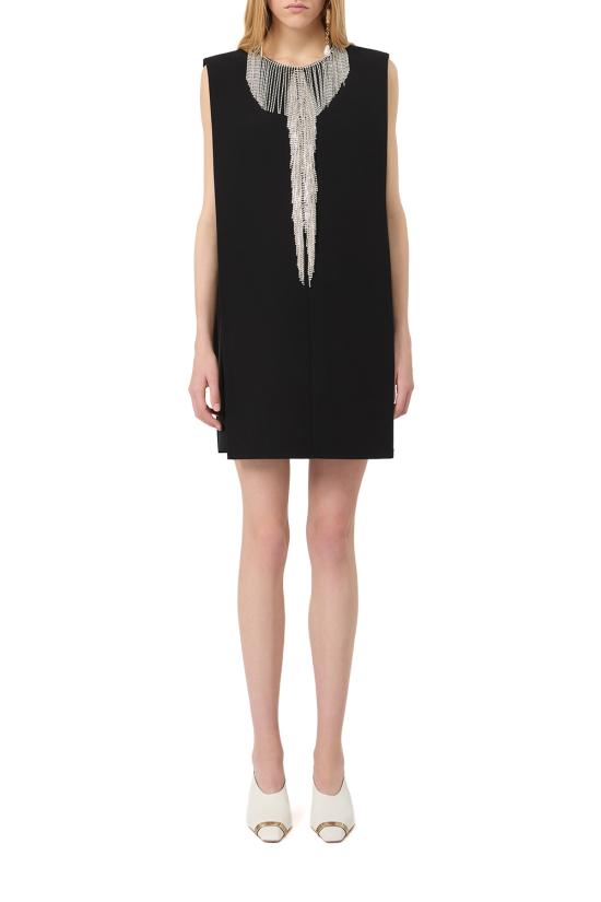 26FW 스포트막스 미디 원피스 2622226081600 003 NERO - SPORTMAX