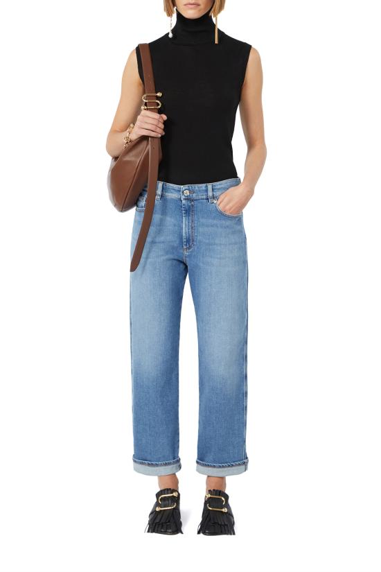 26FW 스포트막스 팬츠 2622186025600 005 BLU MARINO - SPORTMAX