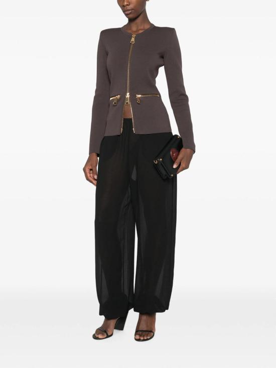 26FW 엘리자베타프랜치 탑 MK68B66E2EV9 BROWN - ELISABETTA FRANCHI