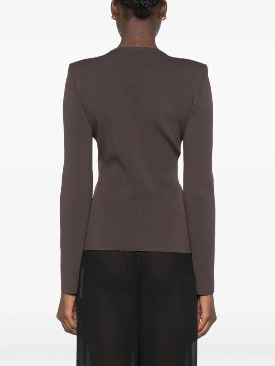 26FW 엘리자베타프랜치 탑 MK68B66E2EV9 BROWN - ELISABETTA FRANCHI