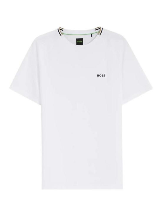 26FW 휴고보스 반팔 티셔츠 50564766100 WHITE