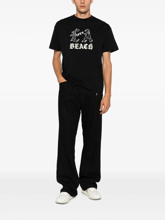 26FW 팜앤젤스 반팔 티셔츠 PAMAA01JR0031003 BLACK - PALM ANGELS