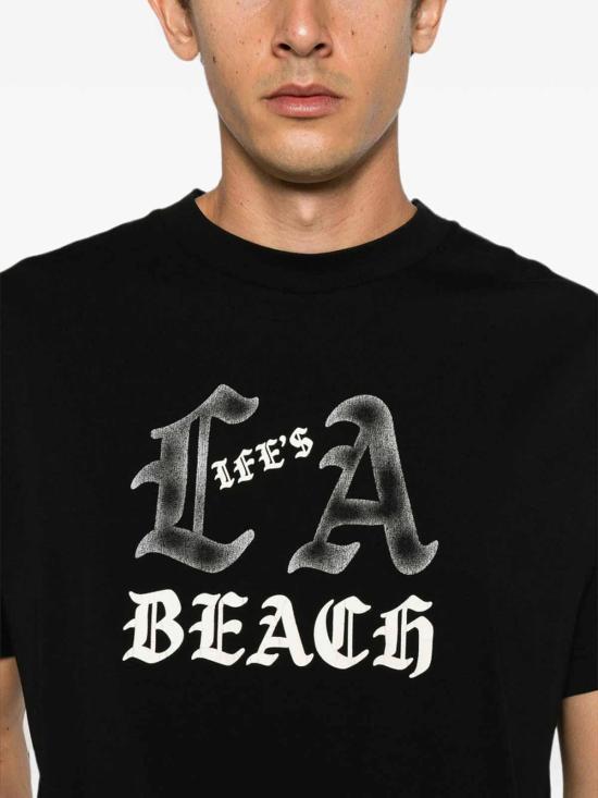 26FW 팜앤젤스 반팔 티셔츠 PAMAA01JR0031003 BLACK - PALM ANGELS