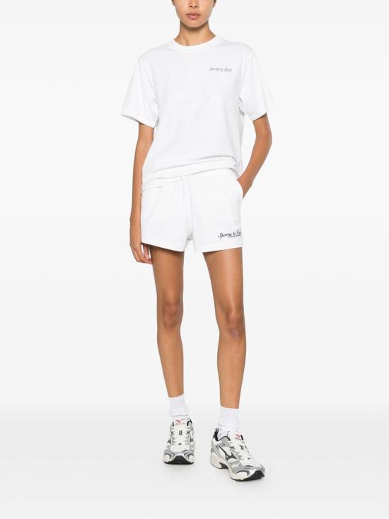 26FW 스포티앤리치 반팔 티셔츠 TO11975325WHWHITE - SPORTY & RICH