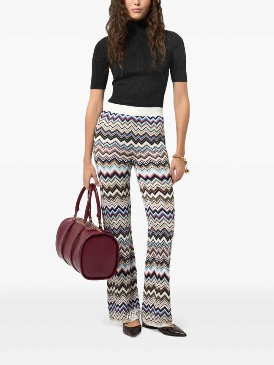 26FW 미소니 팬츠 DS26WI0IBK01KOSMSPL WHITE - MISSONI