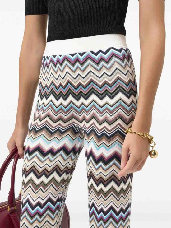 26FW 미소니 팬츠 DS26WI0IBK01KOSMSPL WHITE - MISSONI