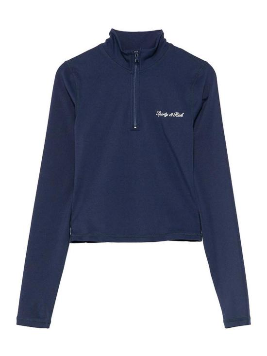 26FW 스포티앤리치 스웨터 TO10275326BLDKNAV BLUE