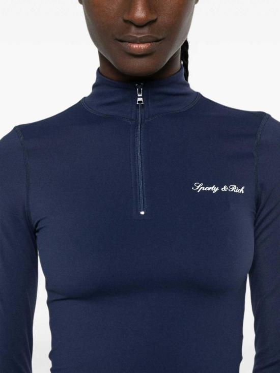 26FW 스포티앤리치 스웨터 TO10275326BLDKNAV BLUE - SPORTY & RICH