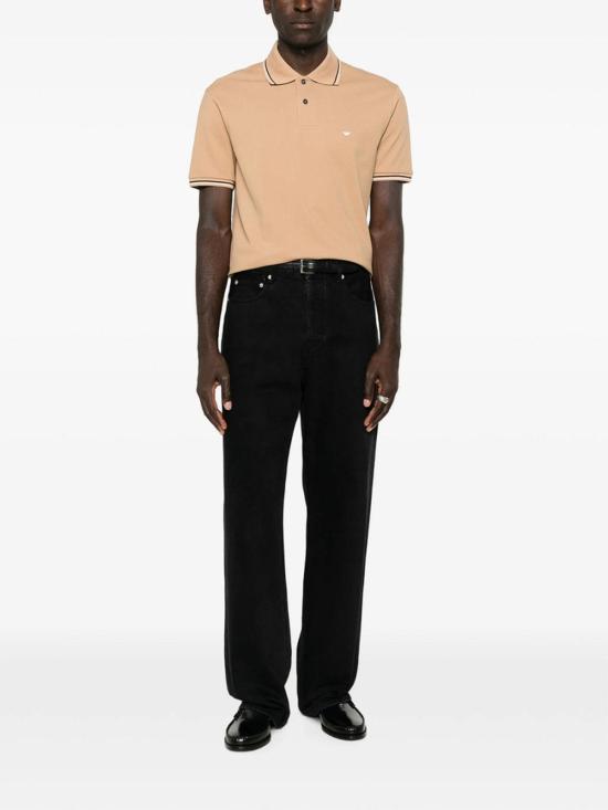 26FW 엠포리오 아르마니 폴로 티셔츠 AF23090EM004607U6163 BEIGE - EMPORIO ARMANI