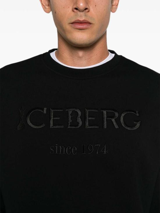 26FW 아이스 비 아이스버그 탑 E010630A9000 BLACK - ICE B ICEBERG