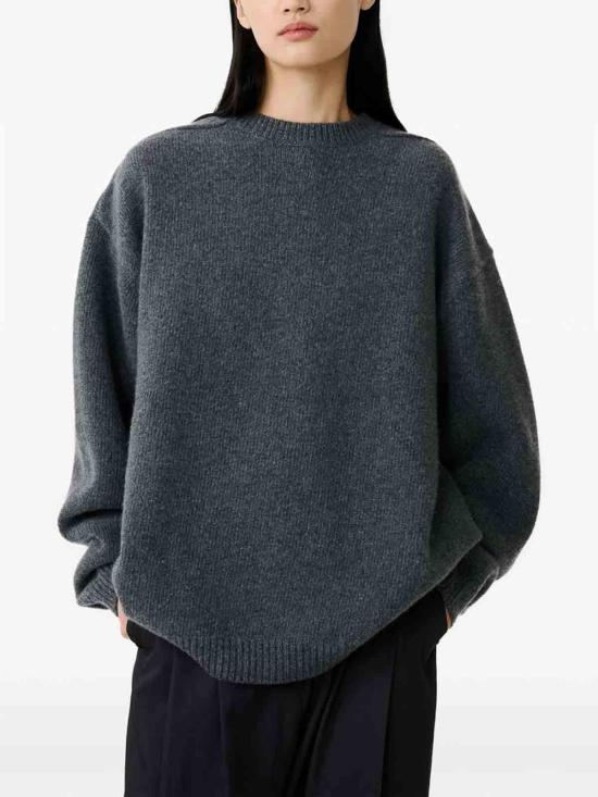 26FW 스튜디오 니콜슨 스웨터 SNM377HEMYLGRANI GREY - STUDIO NICHOLSON