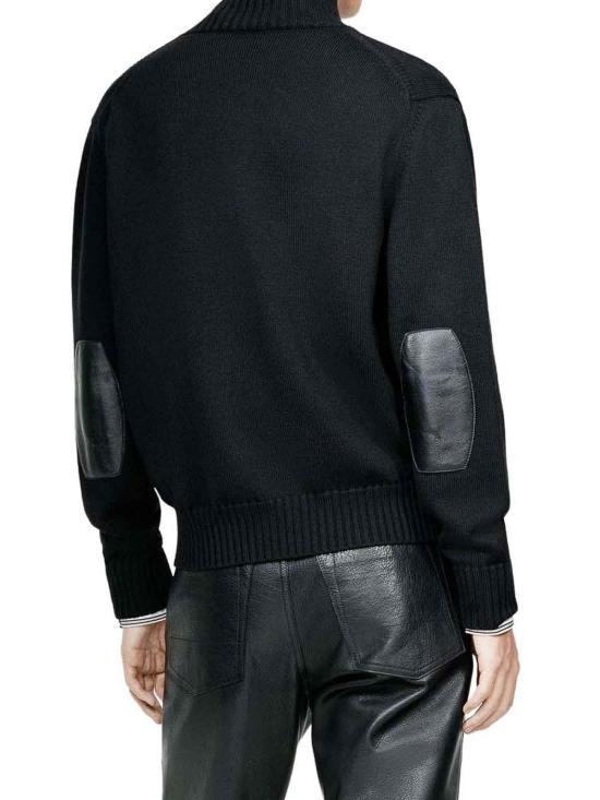 26FW 톰포드 집업 니트 KZL027YMW152NAA BLACK - TOMFORD