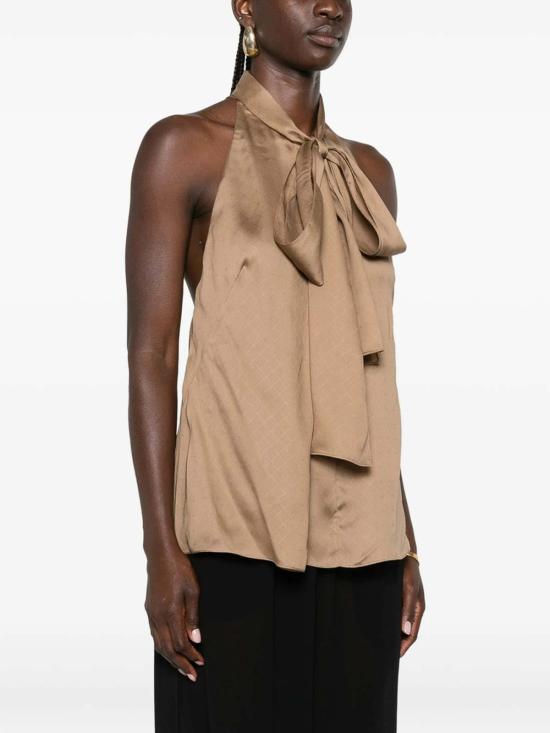 26FW 톰포드 민소매 티셔츠 FAX1811TS2166JBW BROWN - TOMFORD