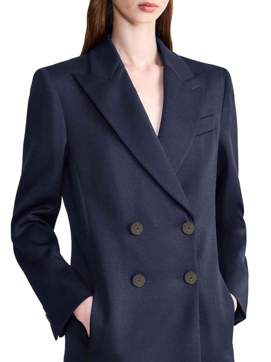 26FW 조르지오 아르마니 수트 자켓 GW004392TE10936UB094 BLUE - GIORGIO ARMANI