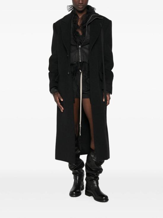 26FW 앤 드뮐미스터 미디 스커트 B0014262FA510099 BLACK - ANN DEMEULEMEESTER