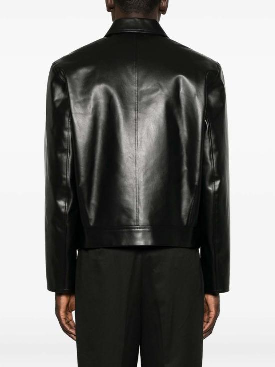 26FW 질샌더 가죽 자켓 J07239J22SW0148001 BLACK - JIL SANDER